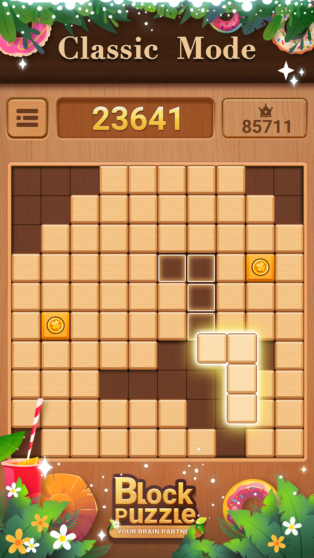 اسکرین شات 1 بازی Blockrealm: Wood Block Puzzle