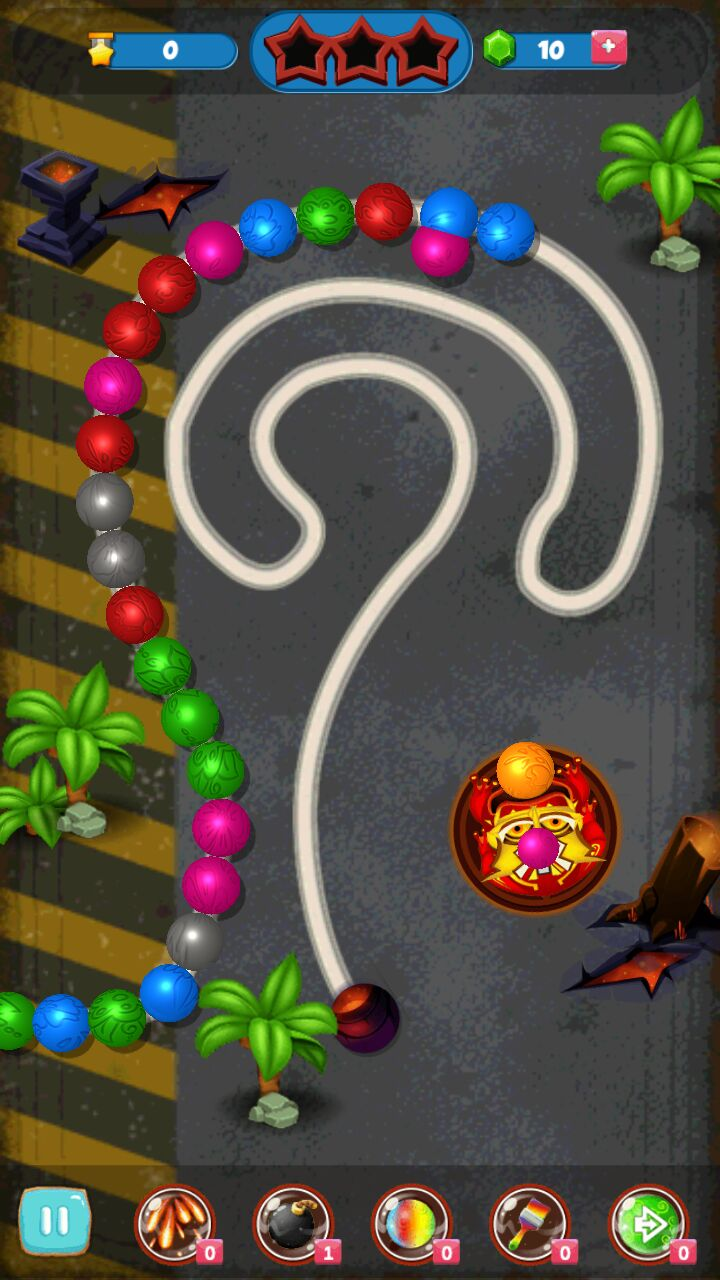 اسکرین شات 2 بازی Jungle Blast-Marble Mission 3D