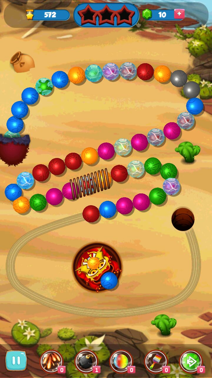 اسکرین شات 1 بازی Jungle Blast-Marble Mission 3D