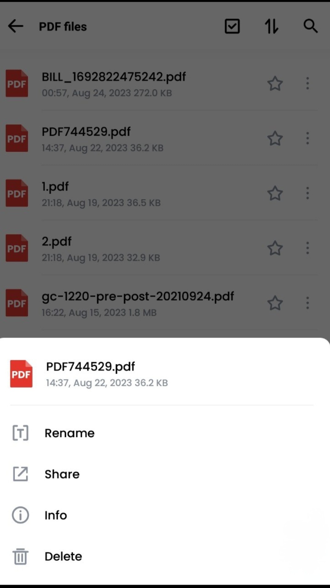 اسکرین شات 3 برنامه پی دی اف خوان pdf