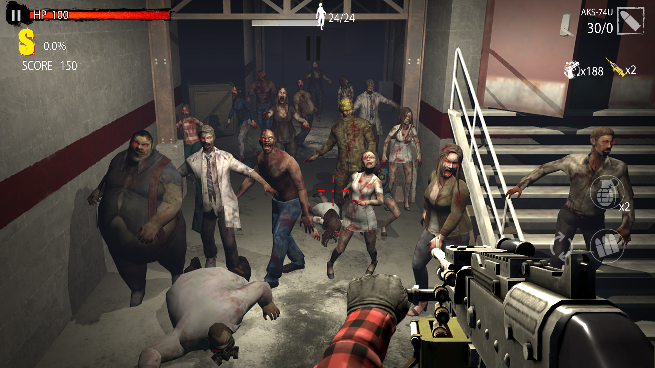 اسکرین شات 2 بازی Zombie Hunter D-Day : 20Mil +