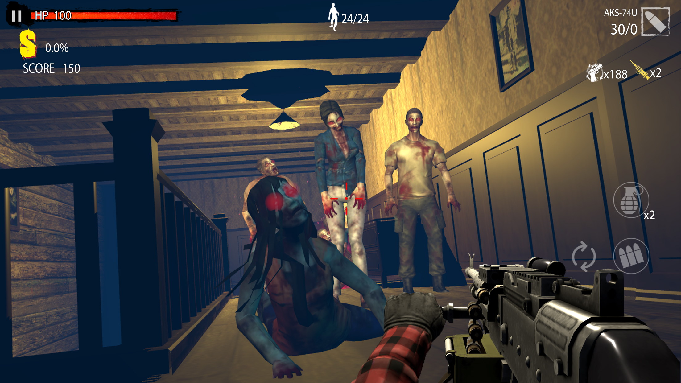 اسکرین شات 7 بازی Zombie Hunter D-Day : 20Mil +