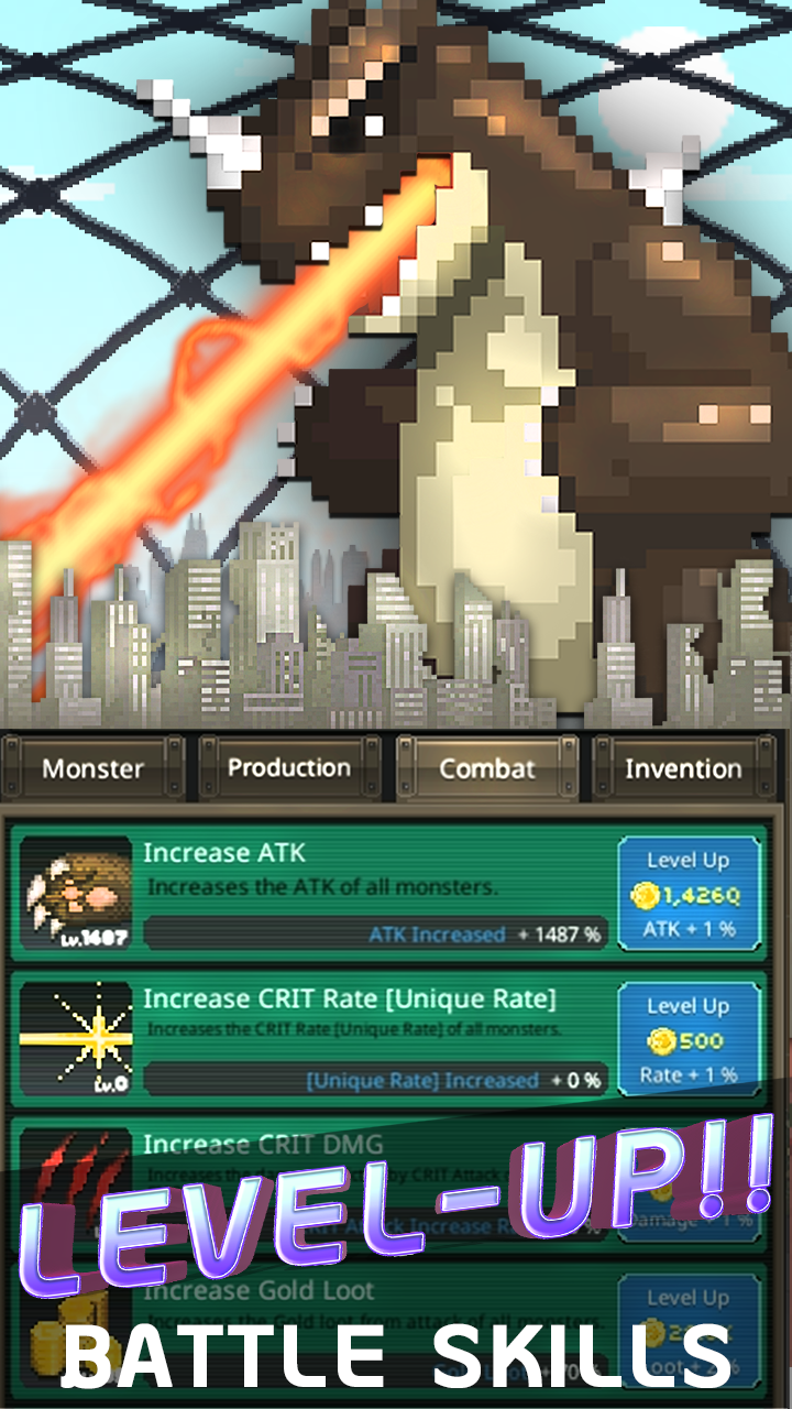 اسکرین شات 1 بازی World Beast War: idle merge ga