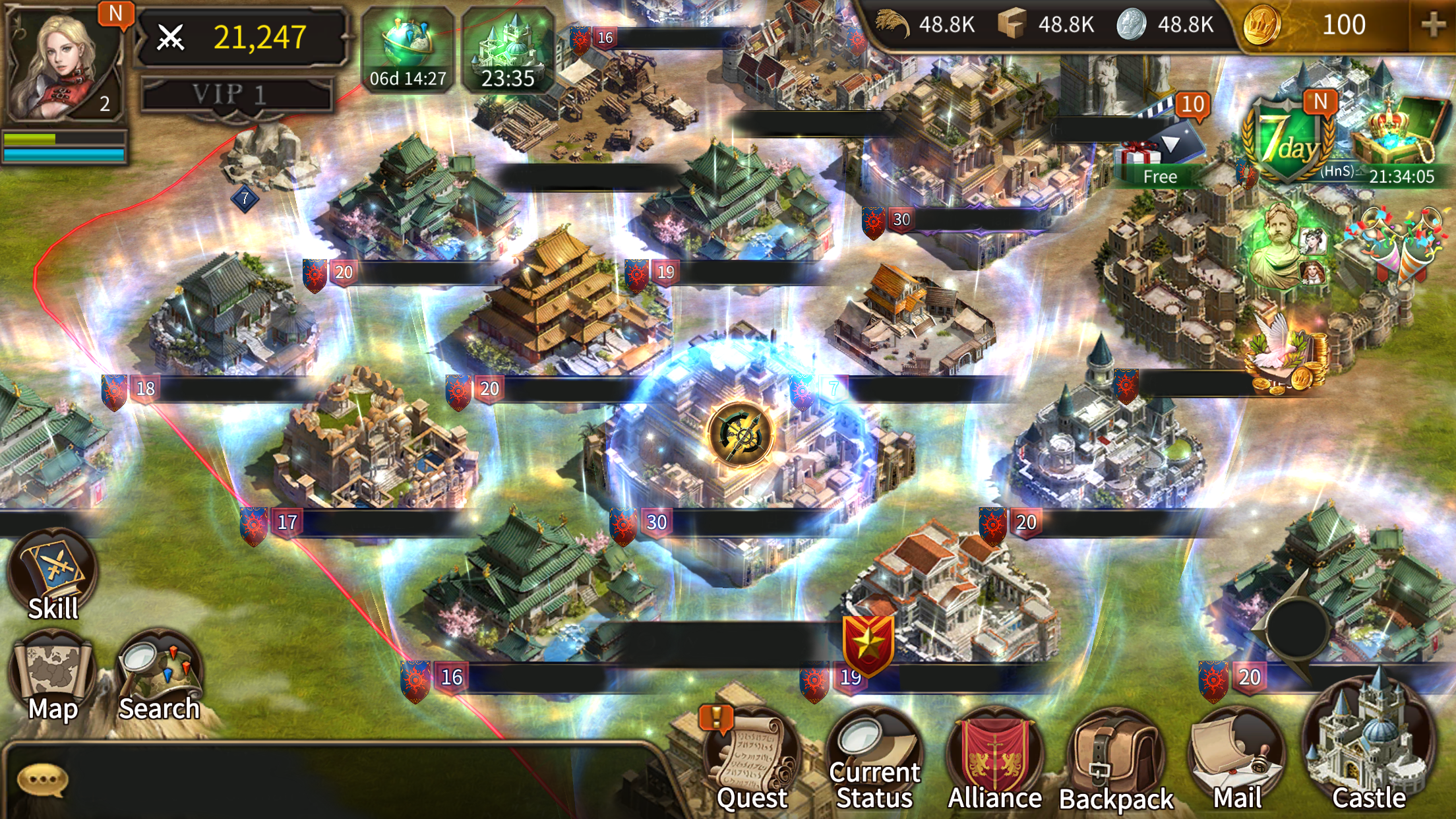 اسکرین شات 8 بازی Reign of Empire : Civ. war