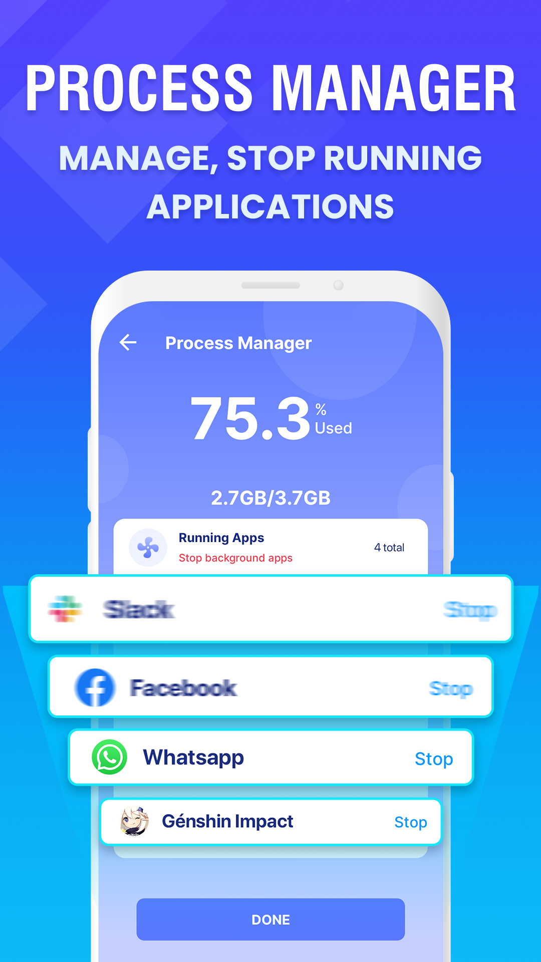 اسکرین شات 2 برنامه Cleanup: Phone Cleaner