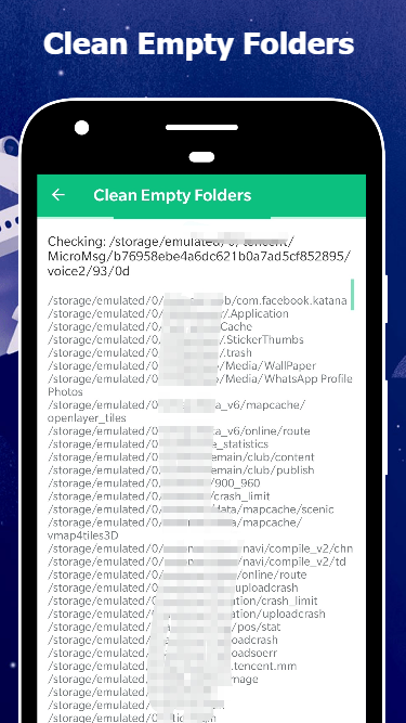 اسکرین شات 4 برنامه Clean my Phone: Release Space