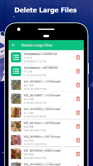 اسکرین شات 3 برنامه Clean my Phone: Release Space