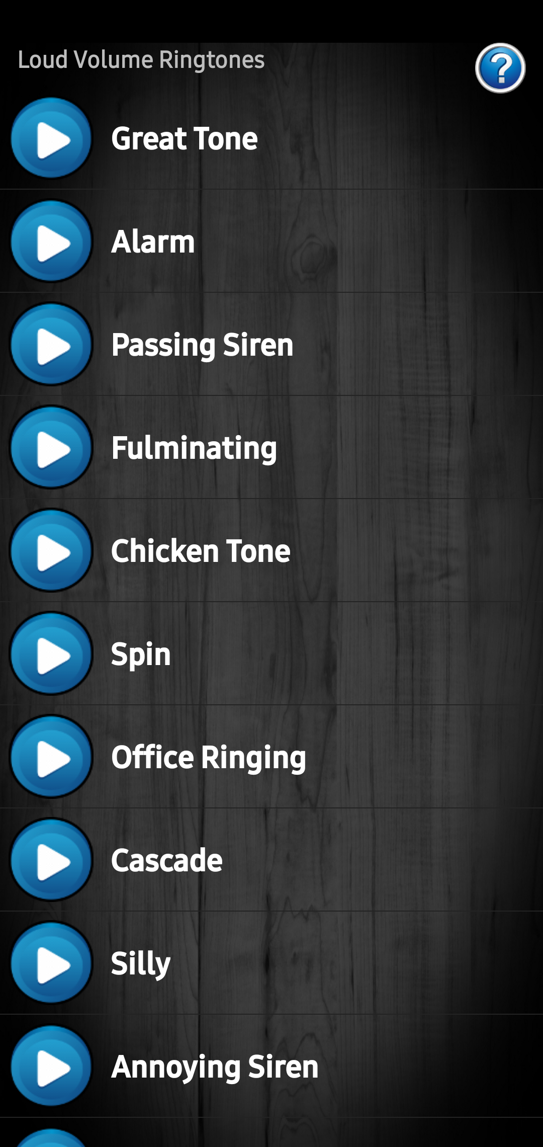 اسکرین شات 8 برنامه Loud Volume Ringtones