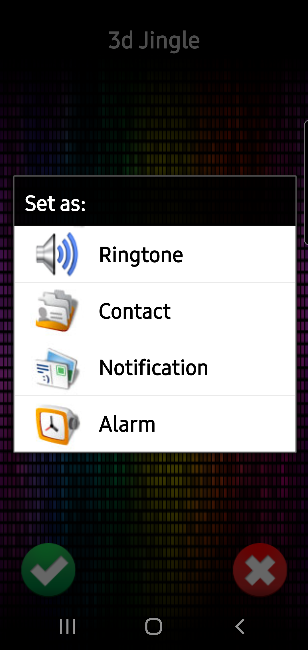 اسکرین شات 3 برنامه Sound Effects Ringtones