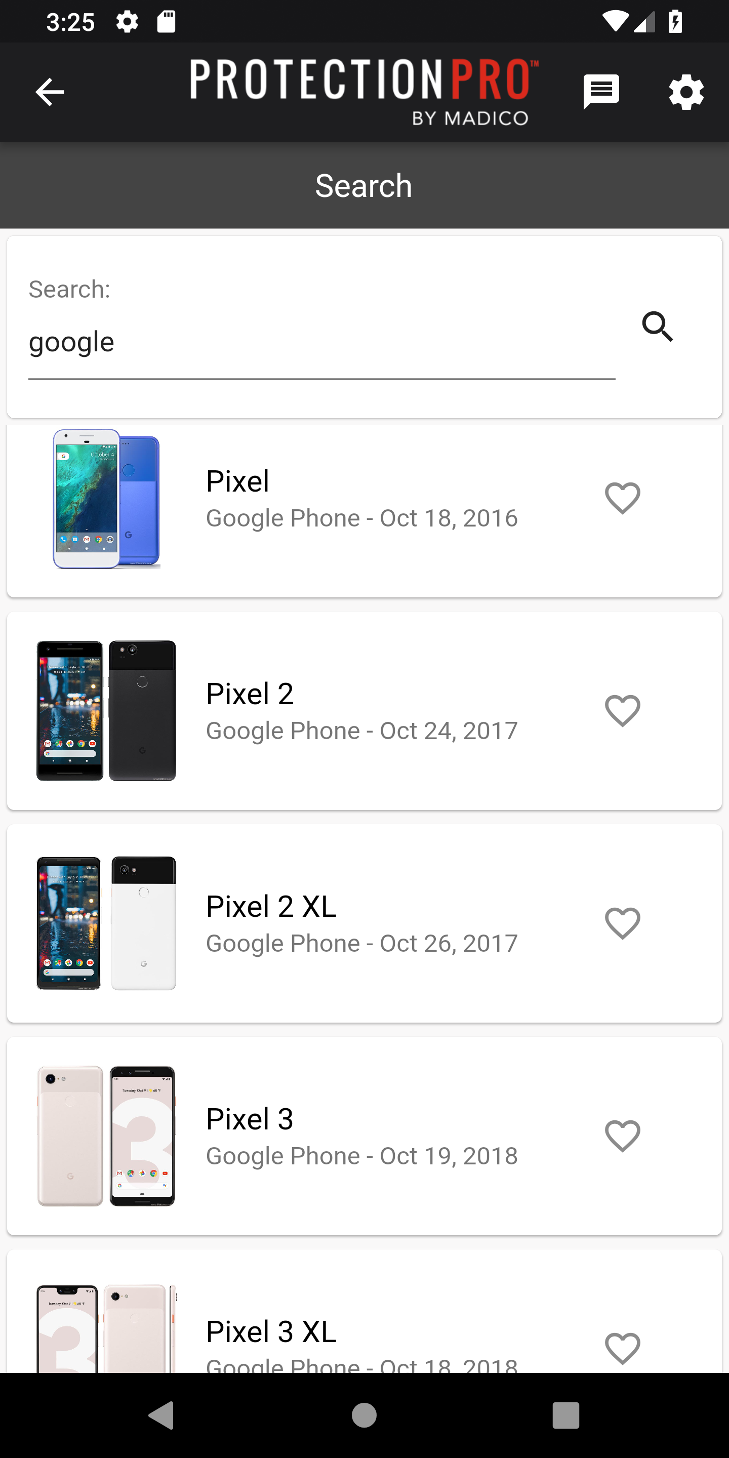 اسکرین شات 2 برنامه ProtectionPro Legacy