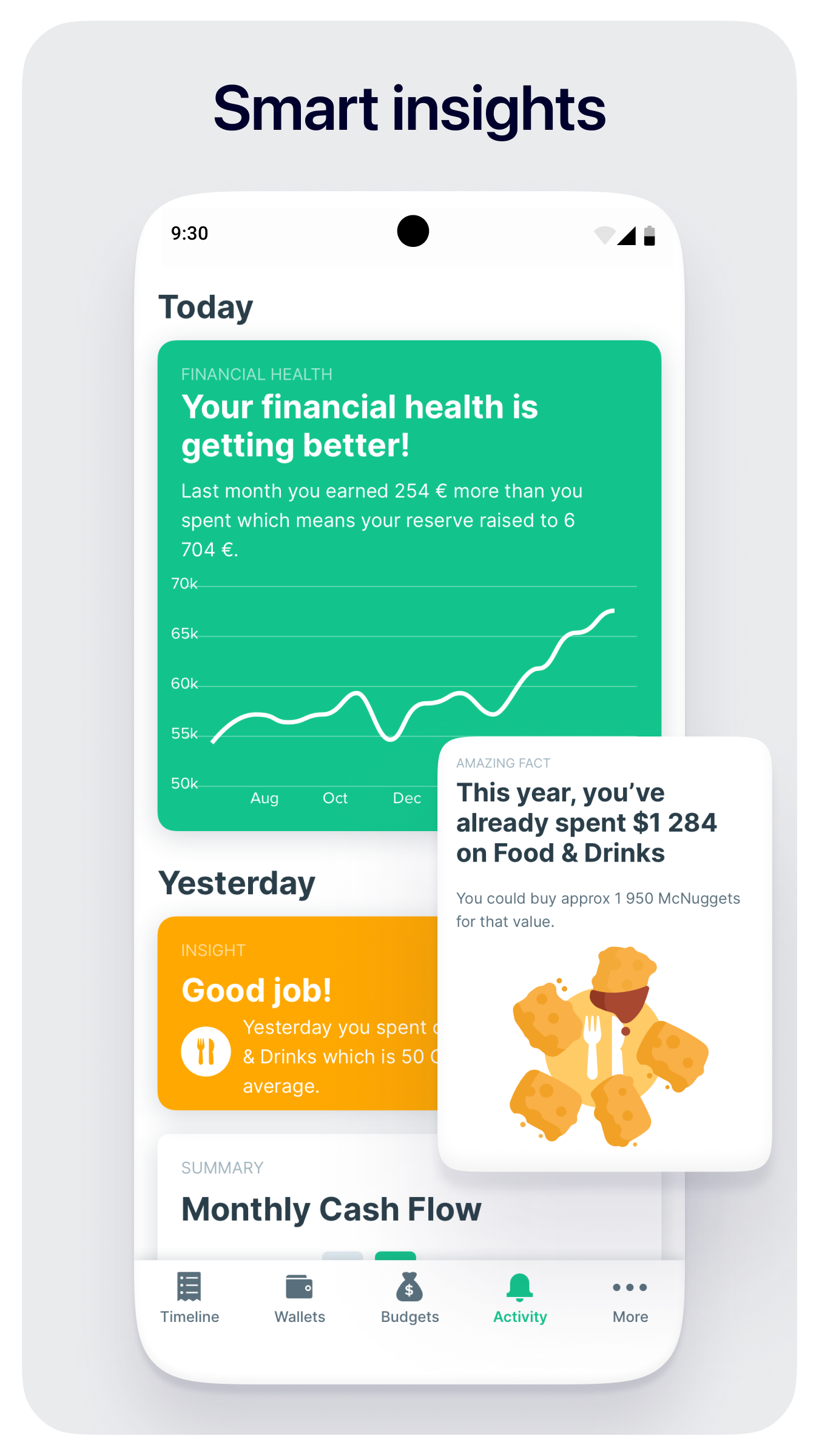 اسکرین شات 5 برنامه Budget App & Tracker: Spendee