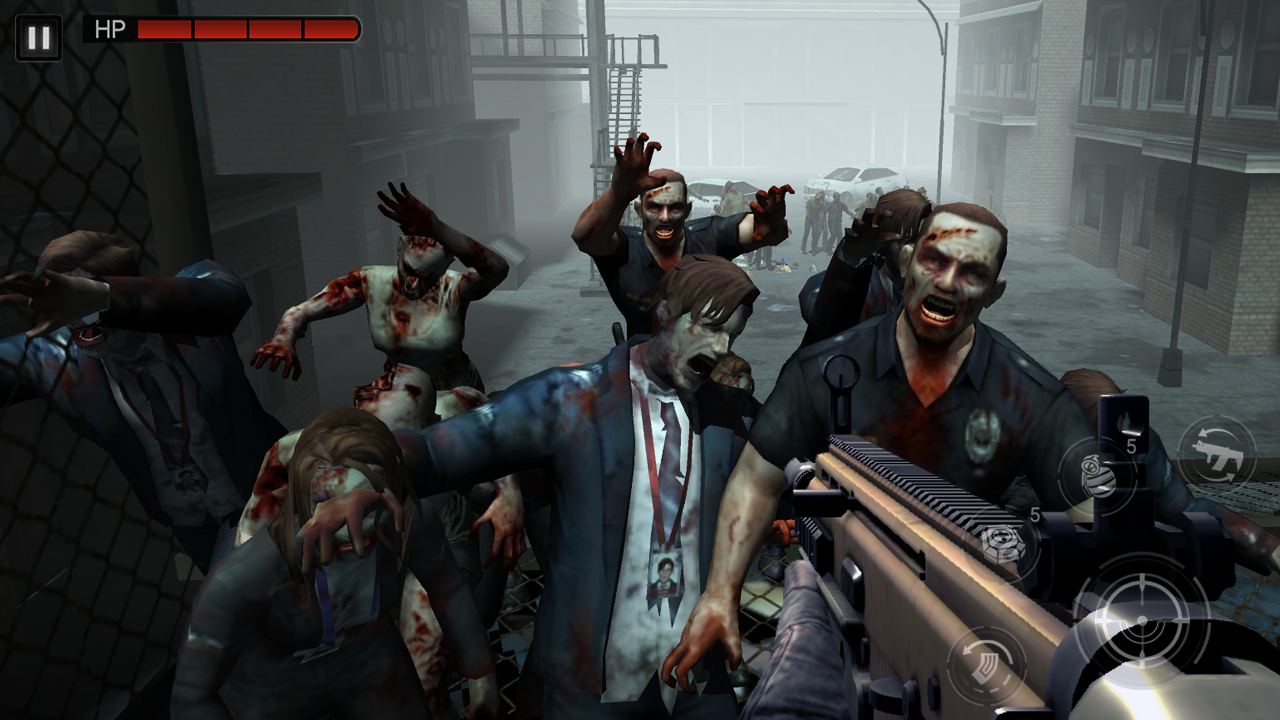 اسکرین شات 1 بازی Zombie Shooting : D-Day 2
