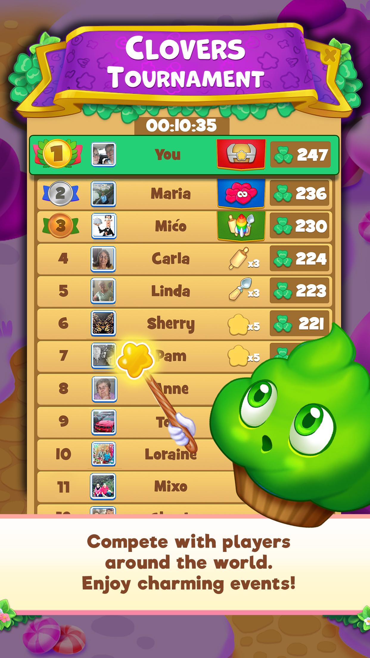 اسکرین شات 3 بازی Candy Riddles: Match 3 Game