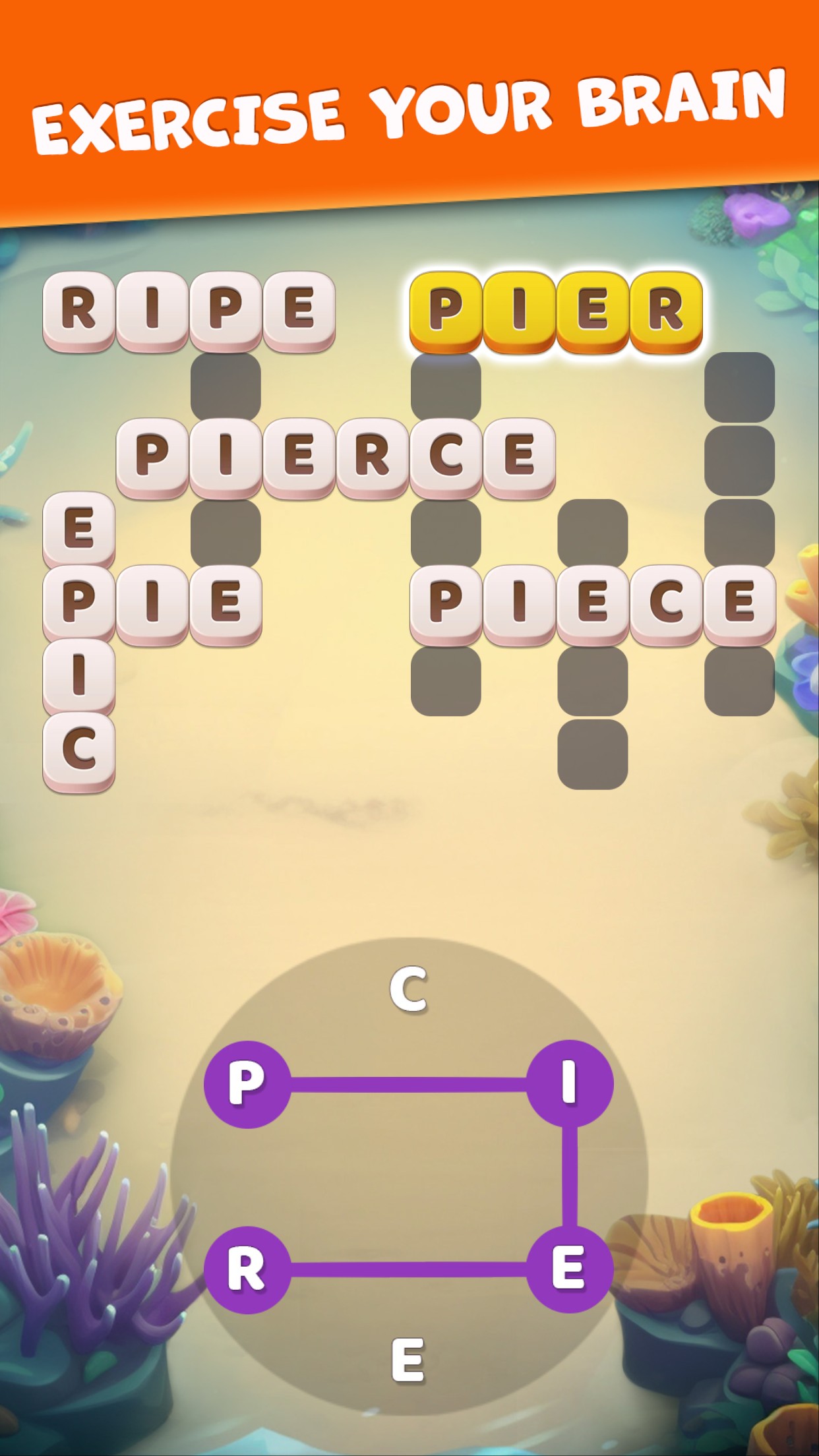 اسکرین شات 2 بازی Crocword: Crossword Puzzle