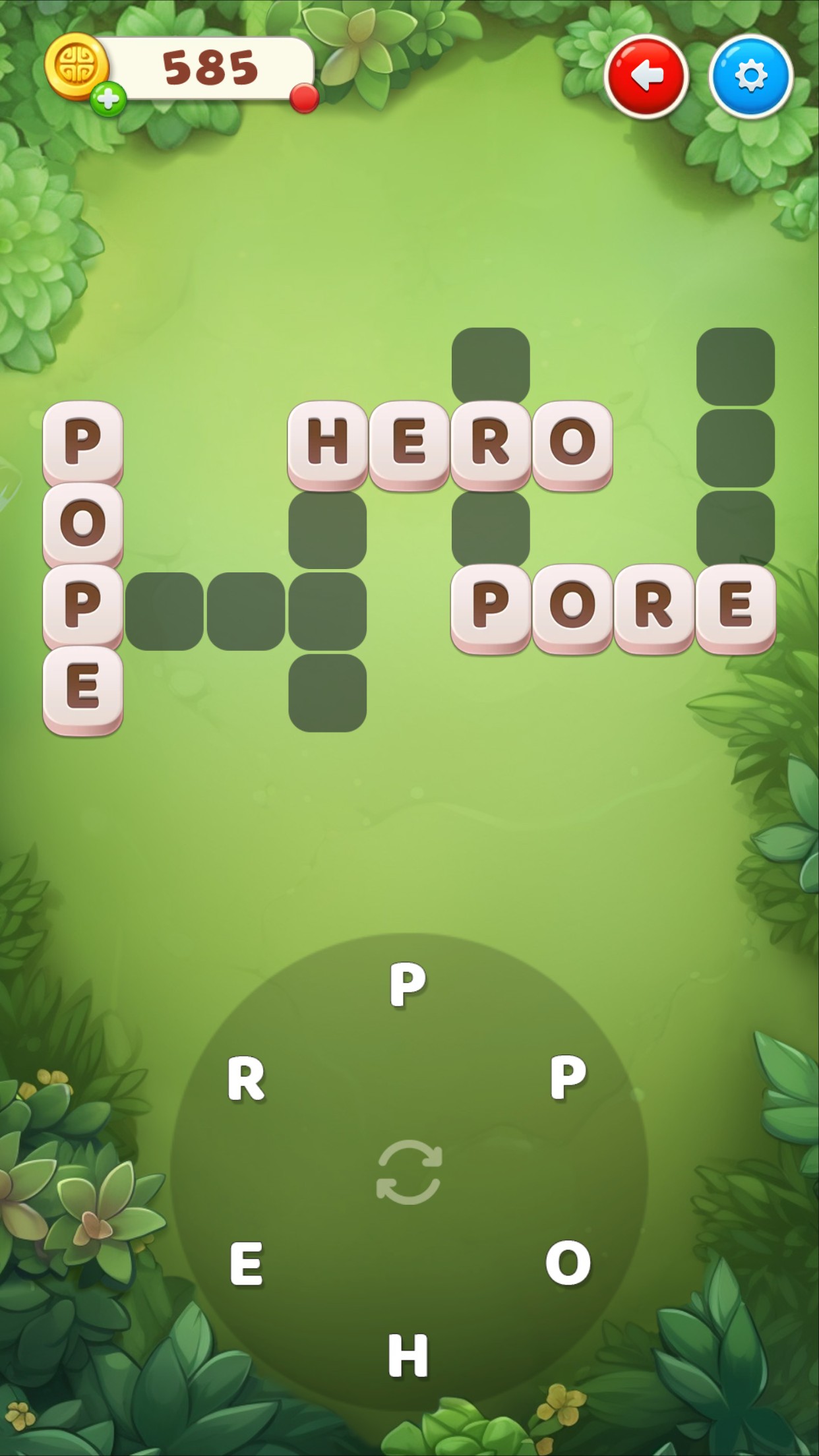 اسکرین شات 1 بازی Crocword: Crossword Puzzle