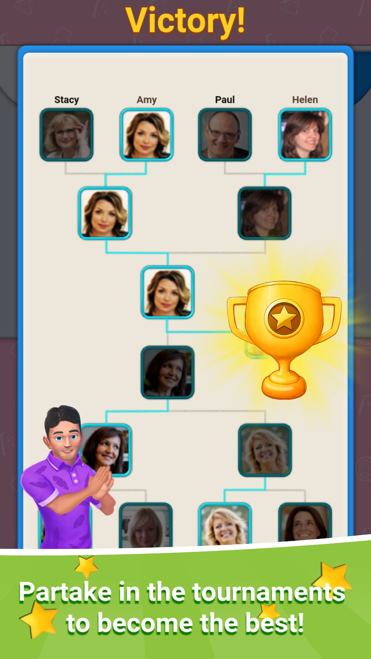 اسکرین شات 2 بازی Crossword Online: Word Cup