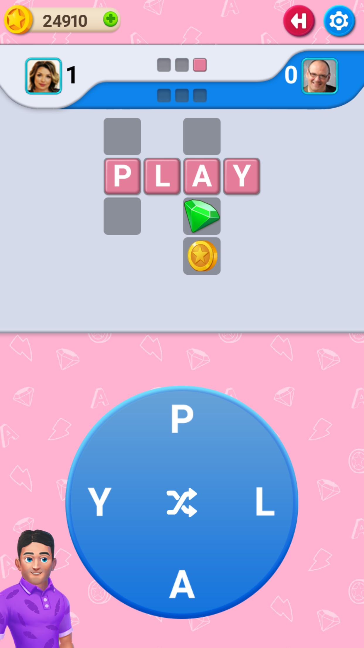 اسکرین شات 5 بازی Crossword Online: Word Cup