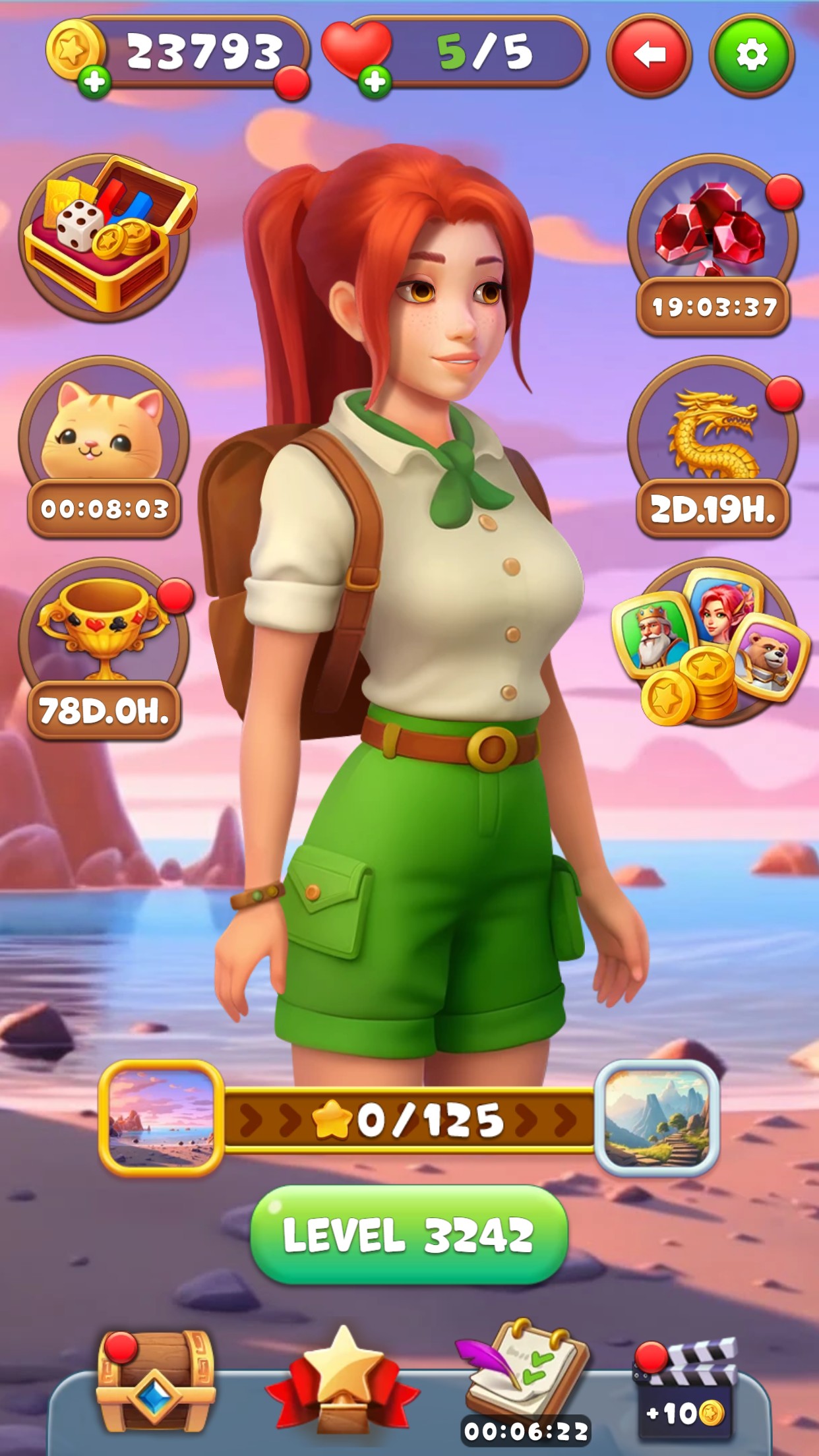 اسکرین شات 4 بازی Kings & Queens: Solitaire Game