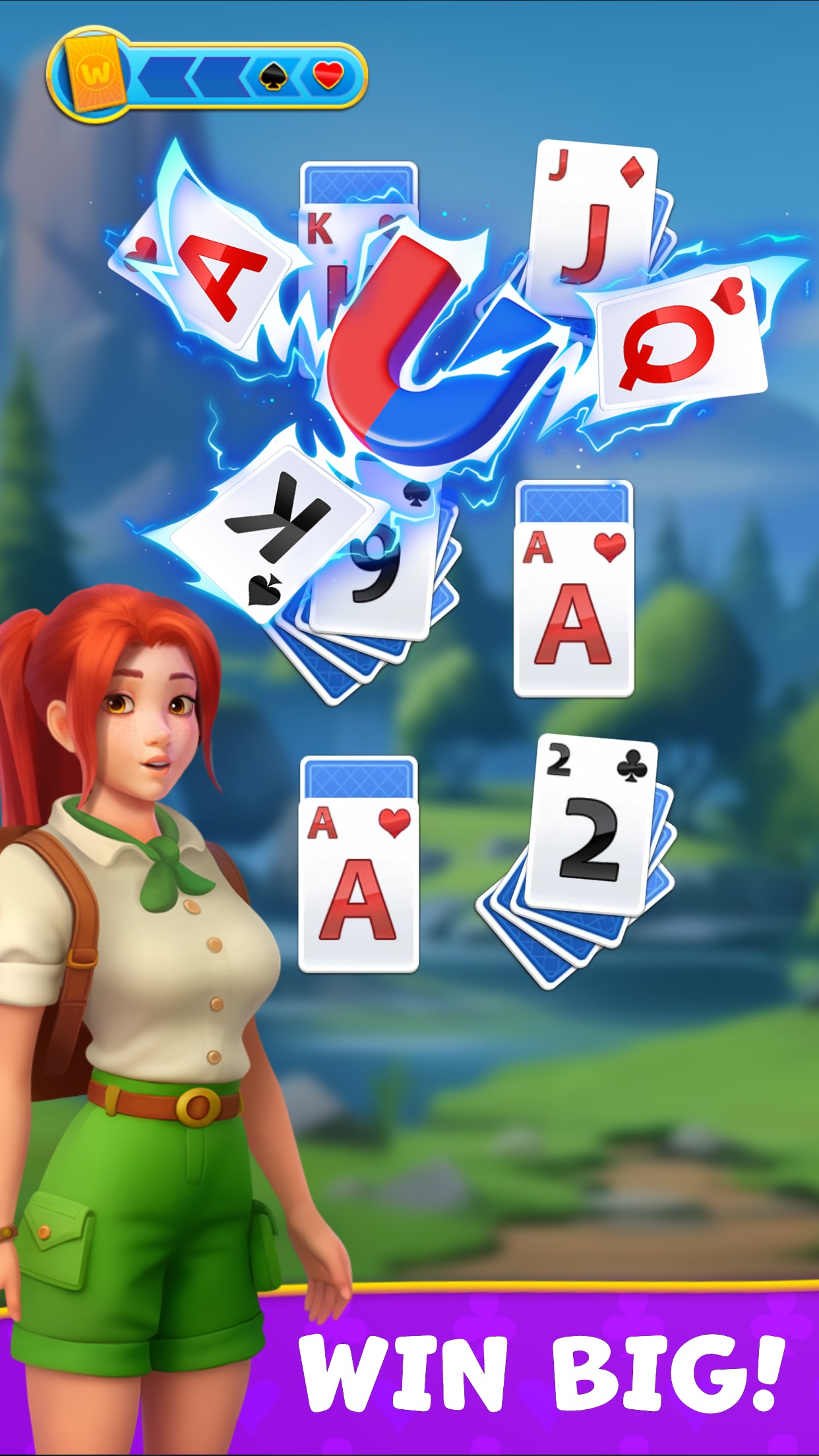 اسکرین شات 3 بازی Kings & Queens: Solitaire Game
