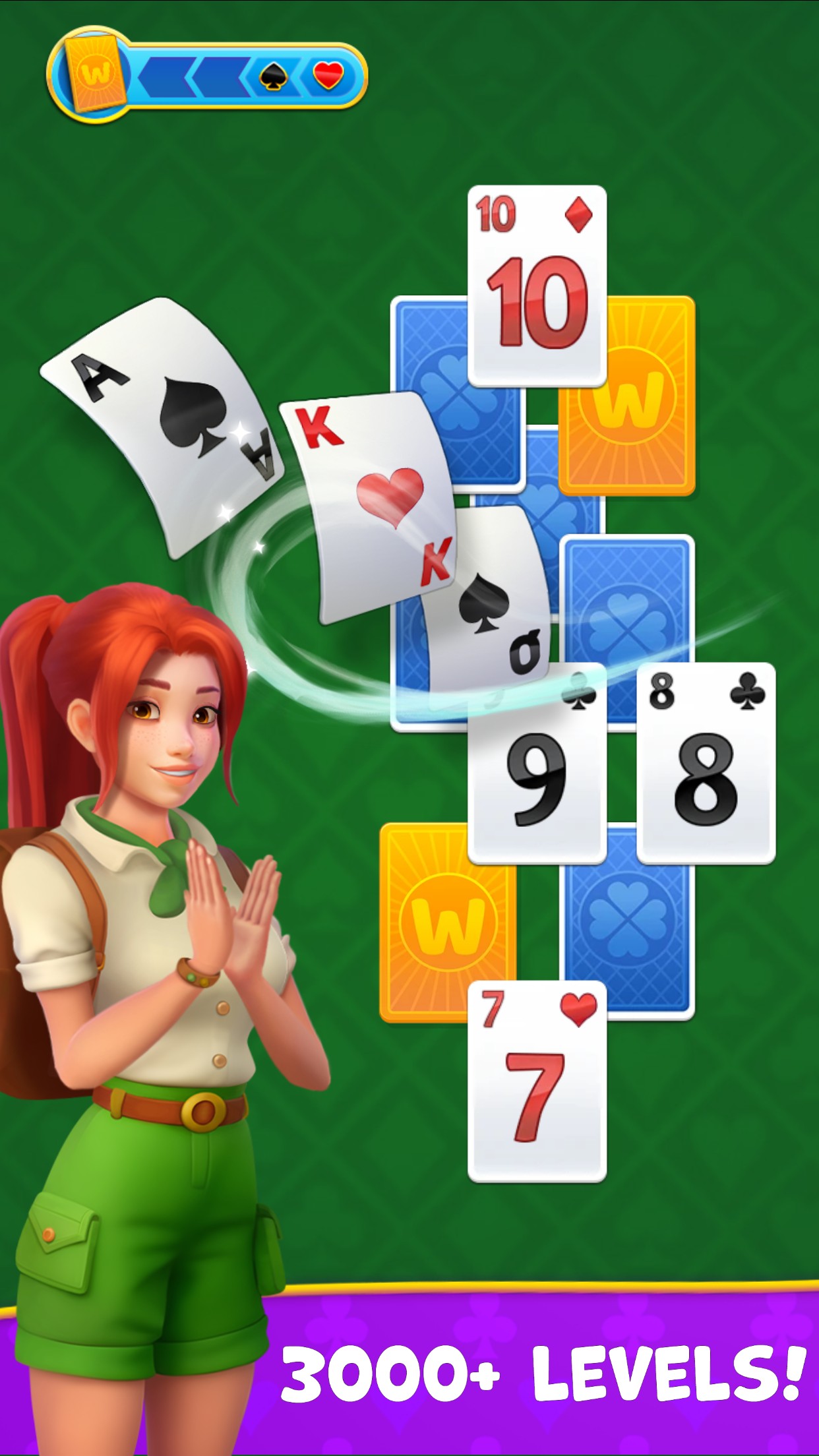 اسکرین شات 1 بازی Kings & Queens: Solitaire Game