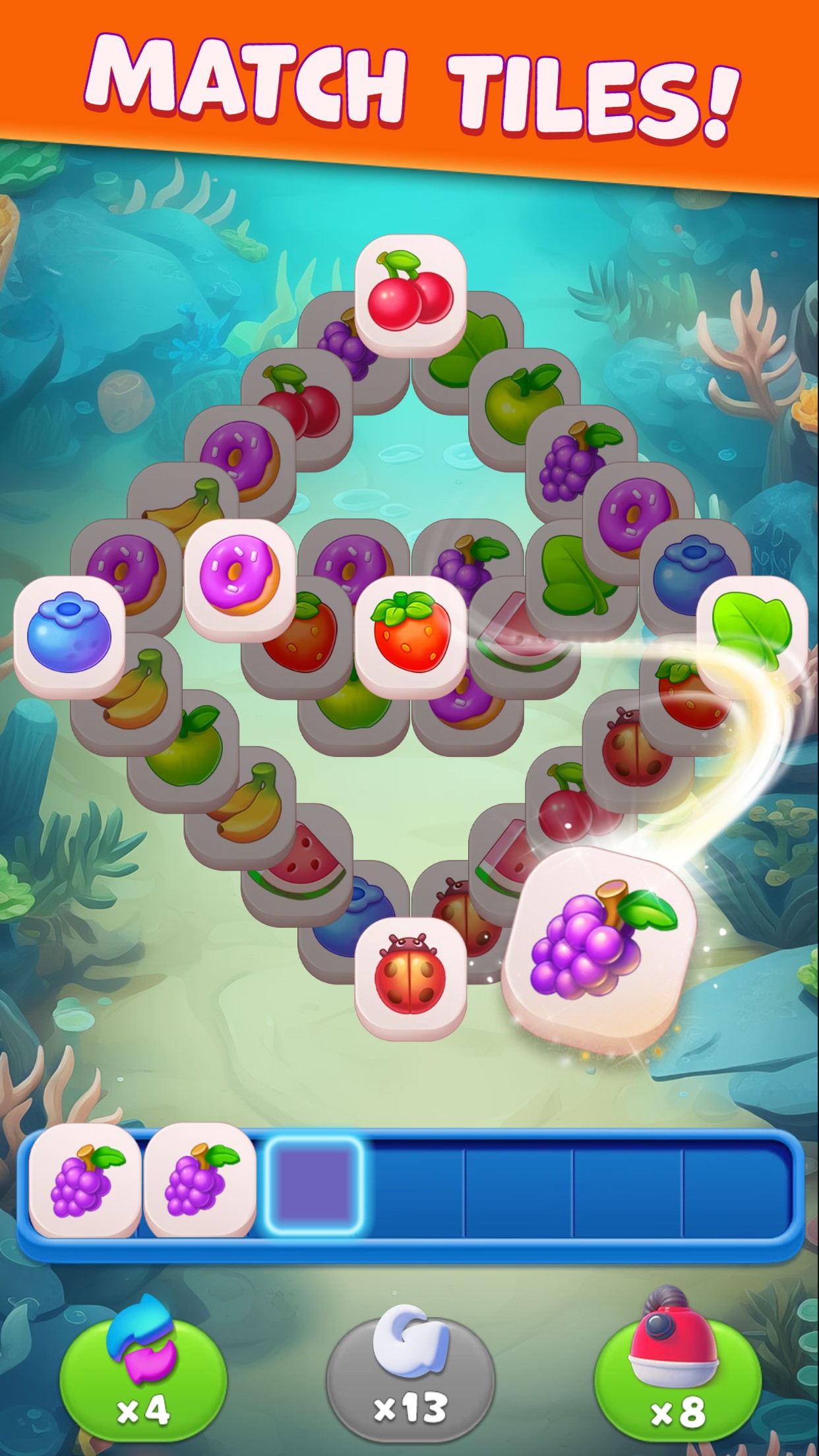 اسکرین شات 1 بازی Tile Guru: Match Fun