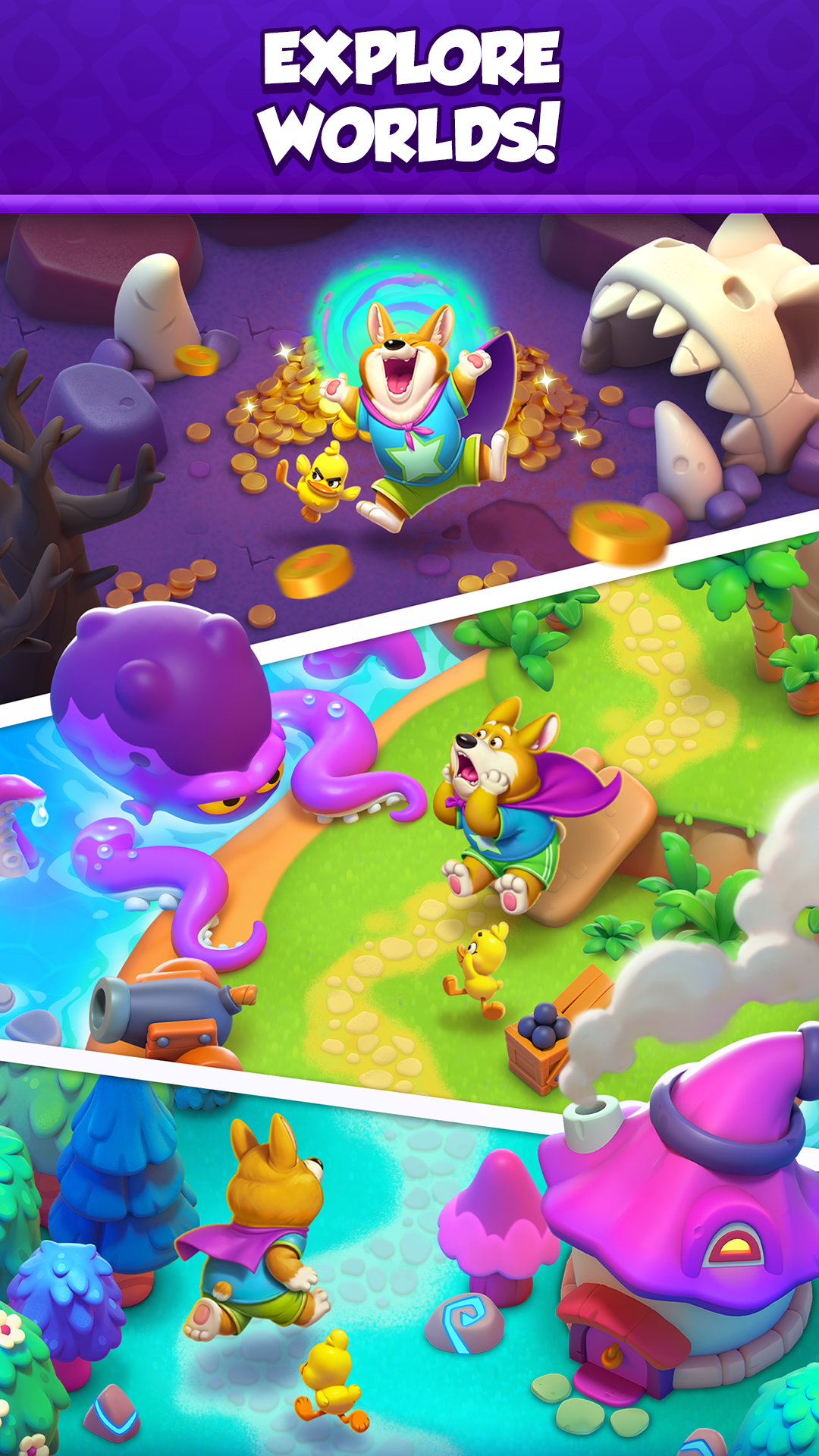 اسکرین شات 3 بازی Match Dreams: Puzzle Adventure