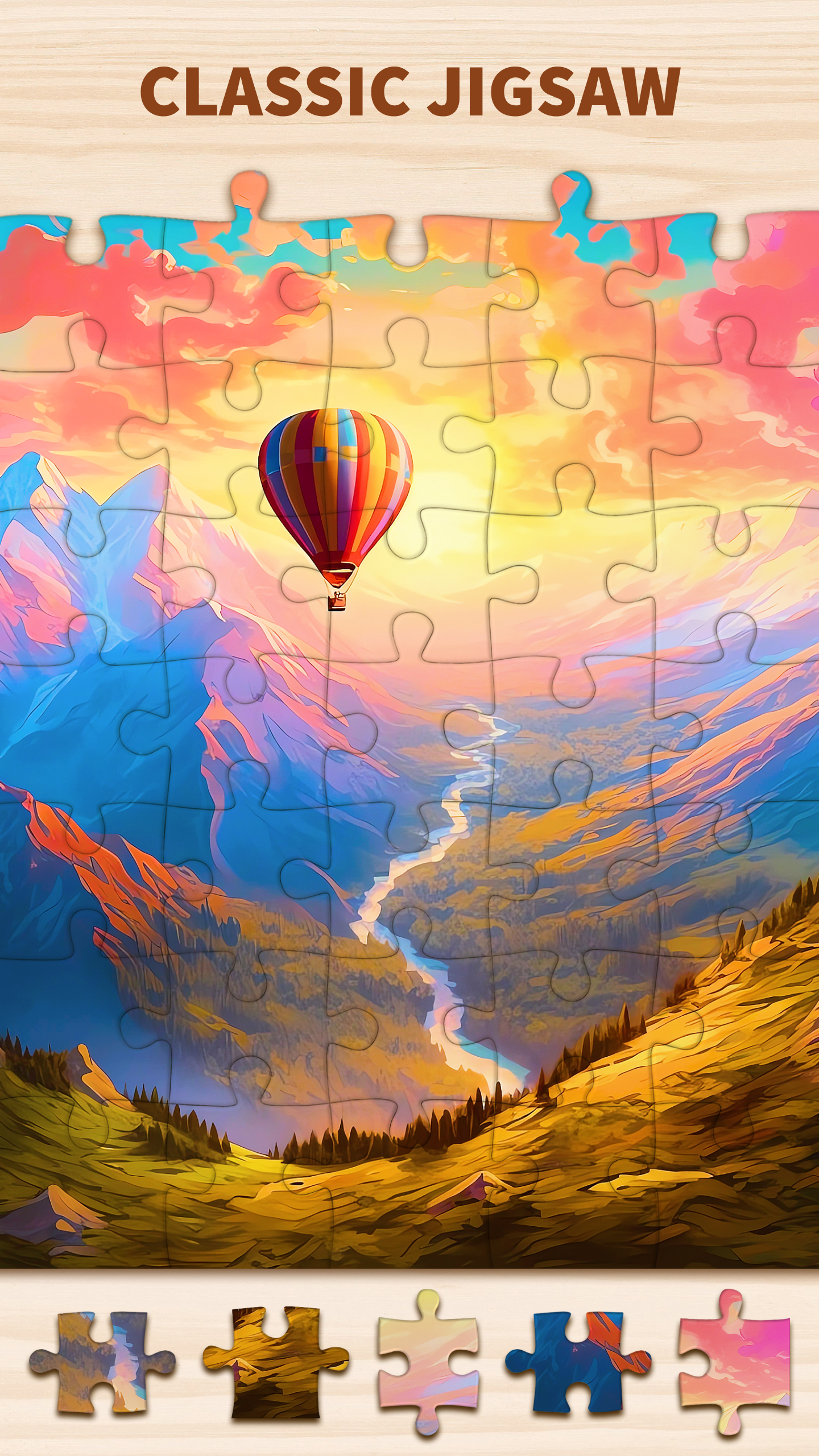 اسکرین شات 1 بازی Jigsaw Puzzle: HD Puzzles Game