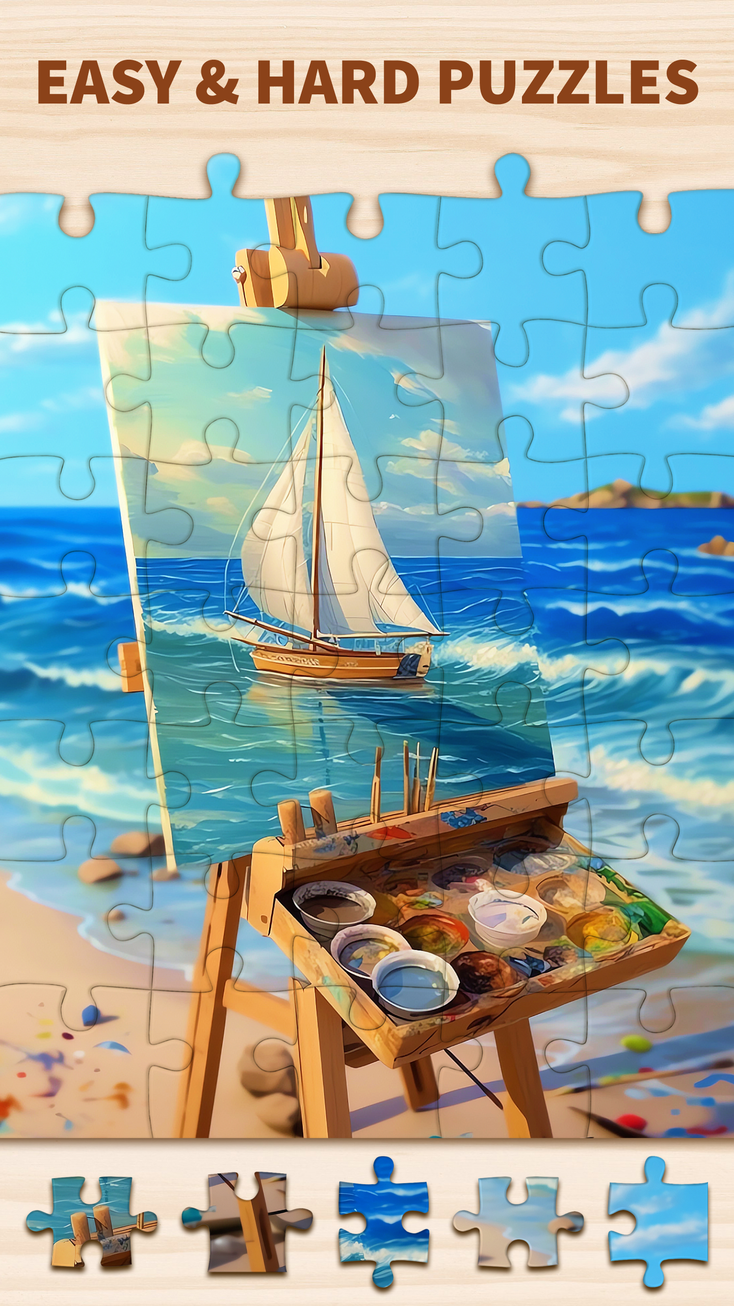 اسکرین شات 2 بازی Jigsaw Puzzle: HD Puzzles Game