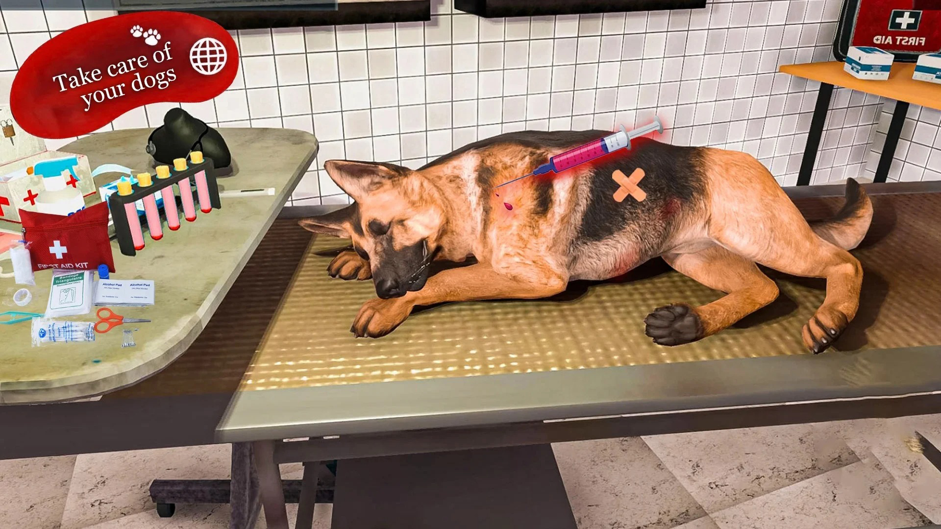 اسکرین شات 5 بازی Dog Simulator : 3D Dog Games