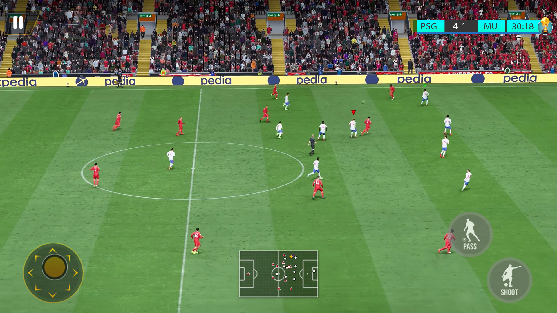 اسکرین شات 2 بازی Football 2024 Soccer Game