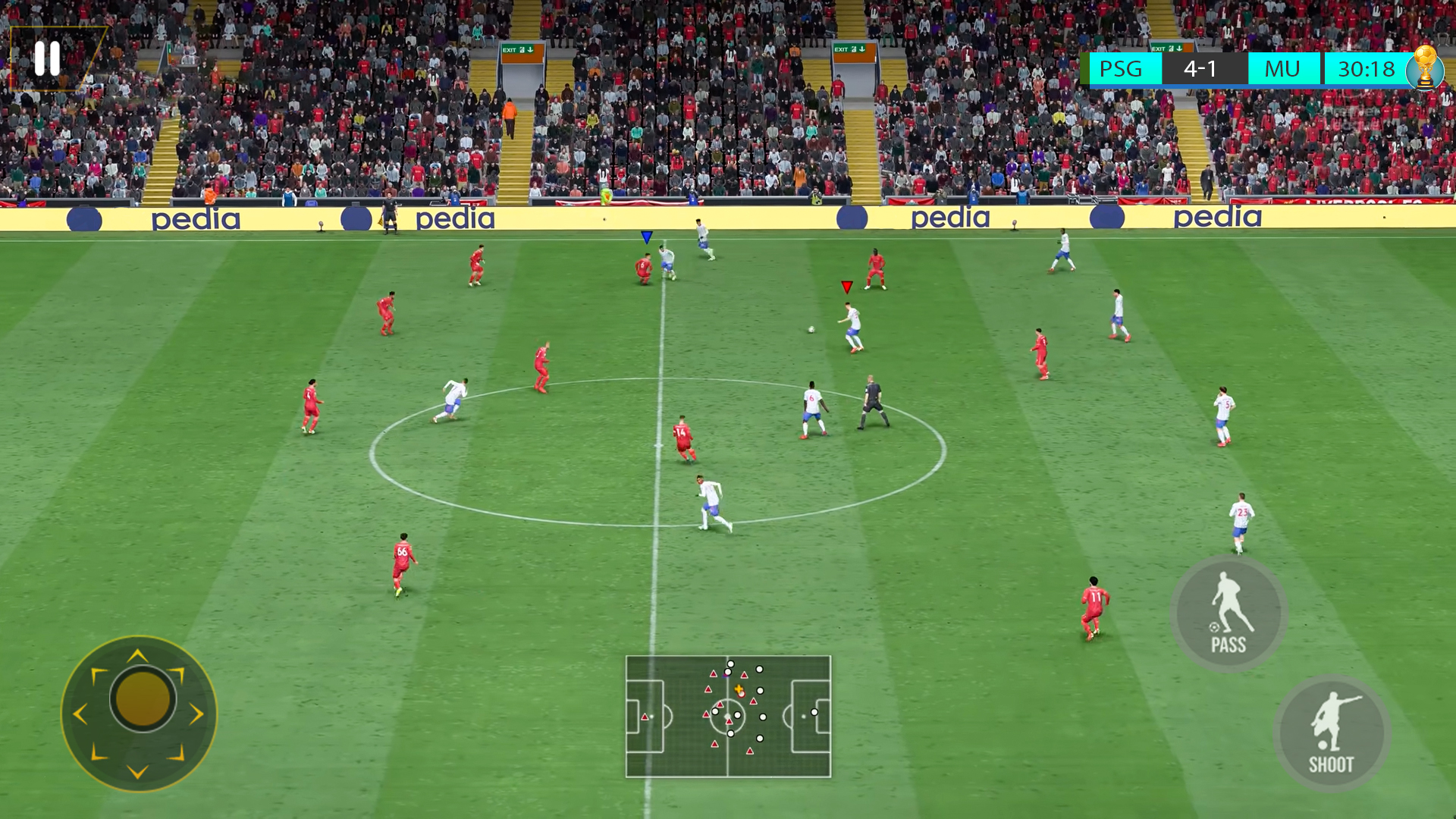 اسکرین شات 4 بازی Football 2024 Soccer Game