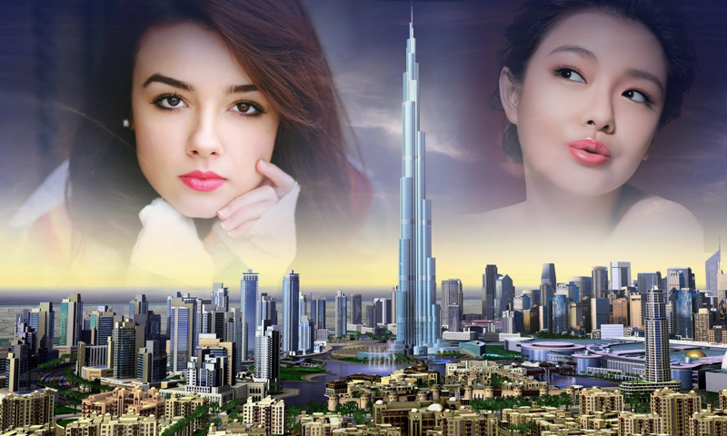 اسکرین شات 1 برنامه Landmark Photo Frame