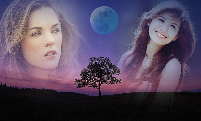 اسکرین شات 3 برنامه Moon Photo Frame and Photo Edi