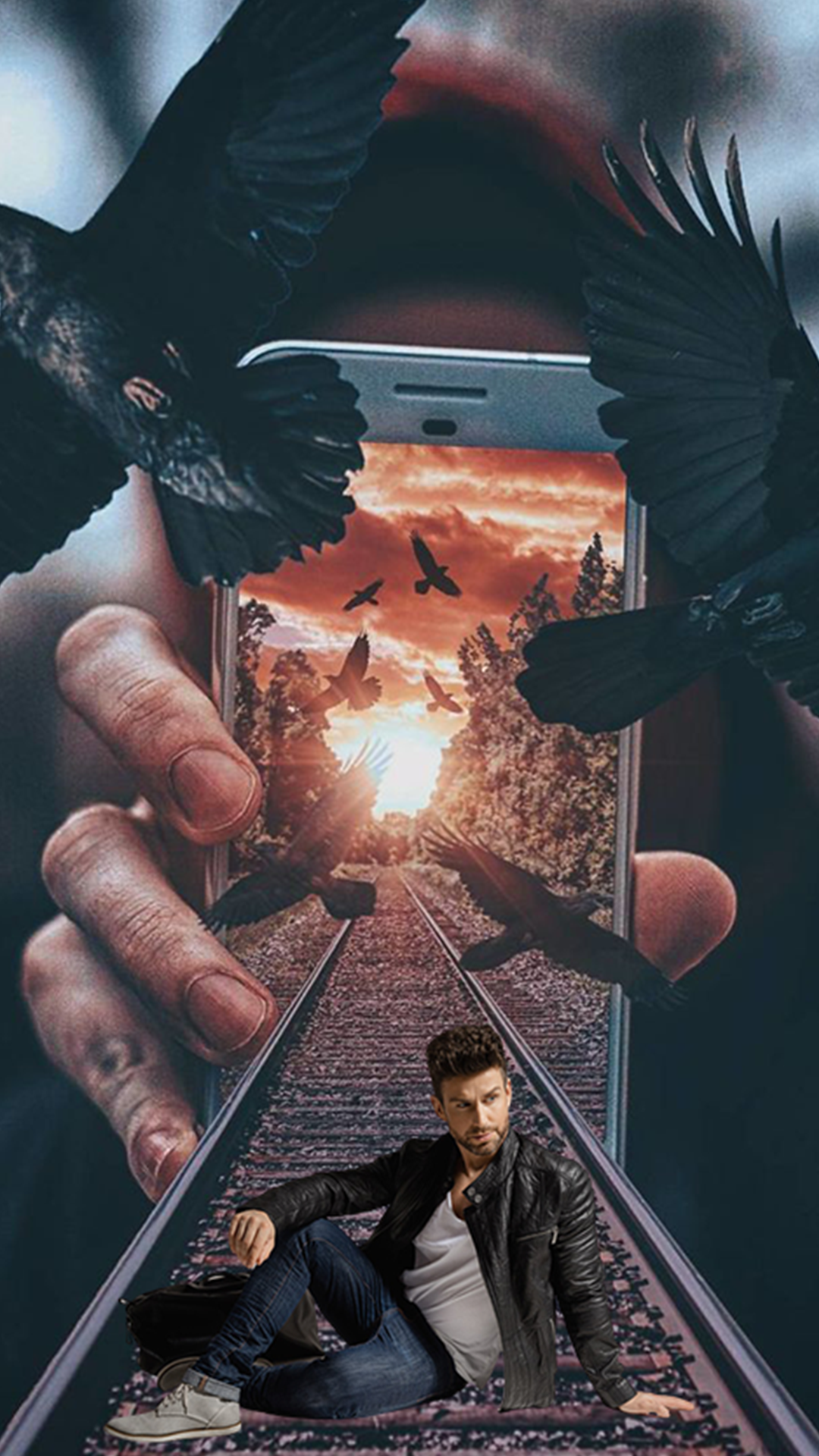 اسکرین شات 3 برنامه AI Nature Photo Frame & Editor