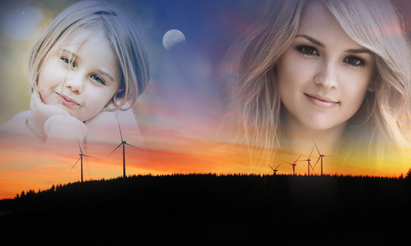 اسکرین شات 3 برنامه Night Photo Frame