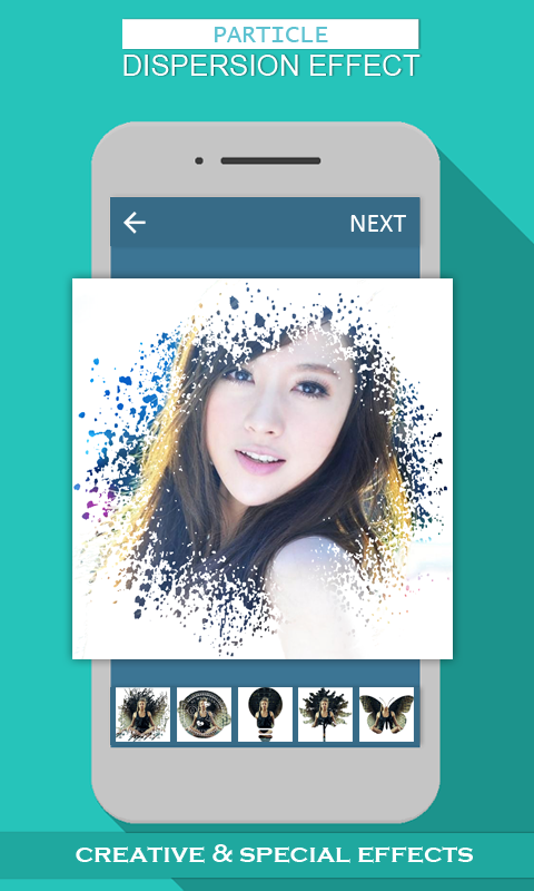 اسکرین شات 3 برنامه Particle Dispersion Effect