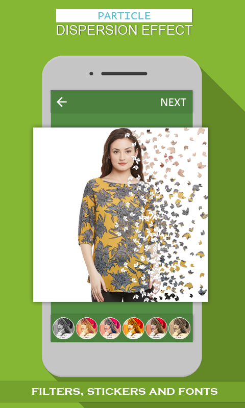 اسکرین شات 2 برنامه Particle Dispersion Effect