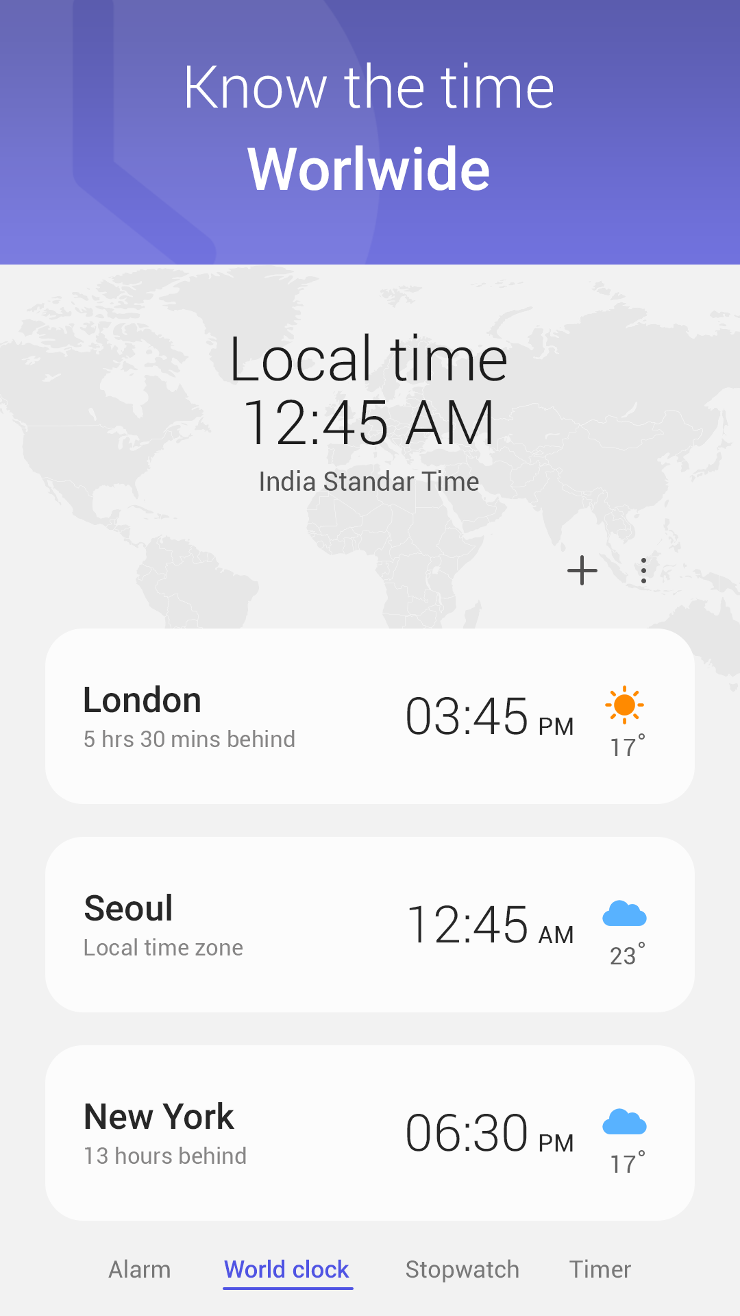 اسکرین شات 3 برنامه Alarm Clock