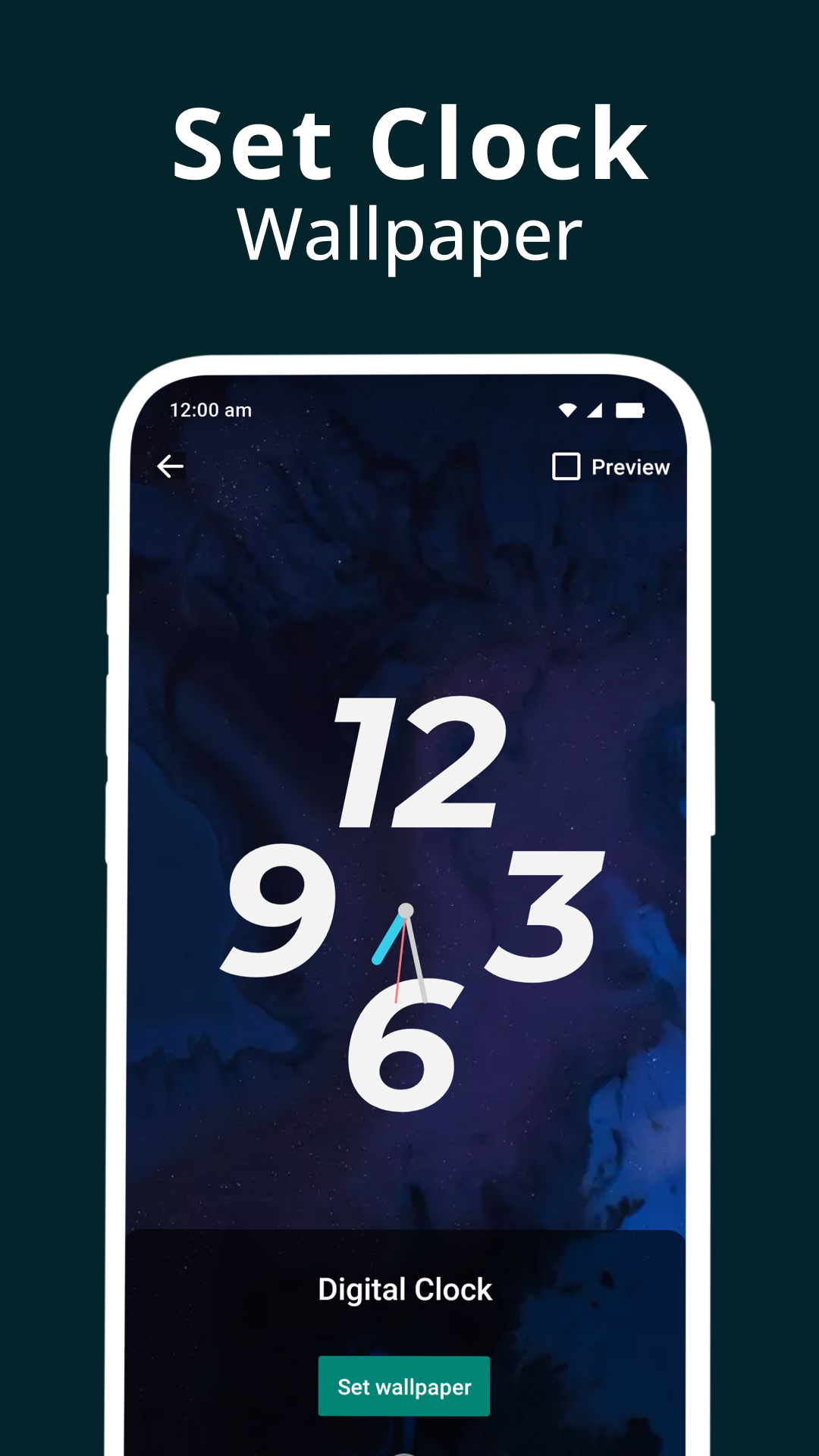 اسکرین شات 4 برنامه Digital Clock - Alarm Clock