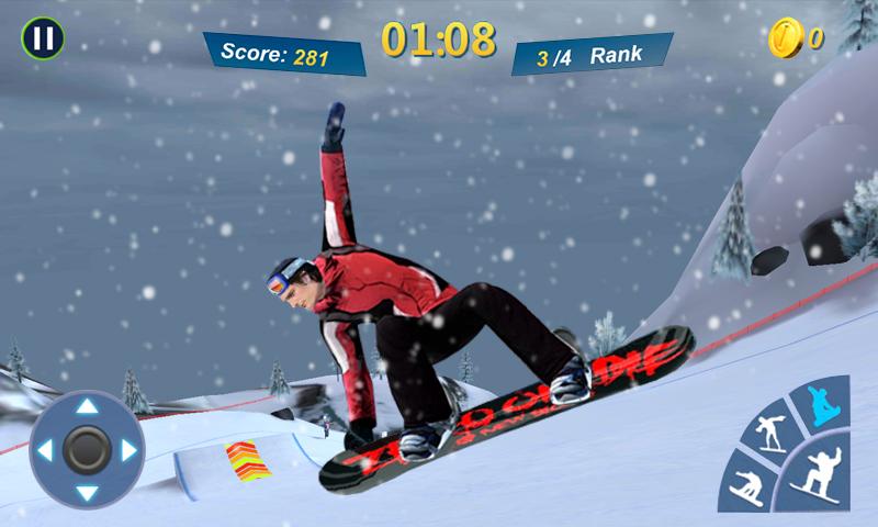 اسکرین شات 4 بازی Snowboard Master 3D