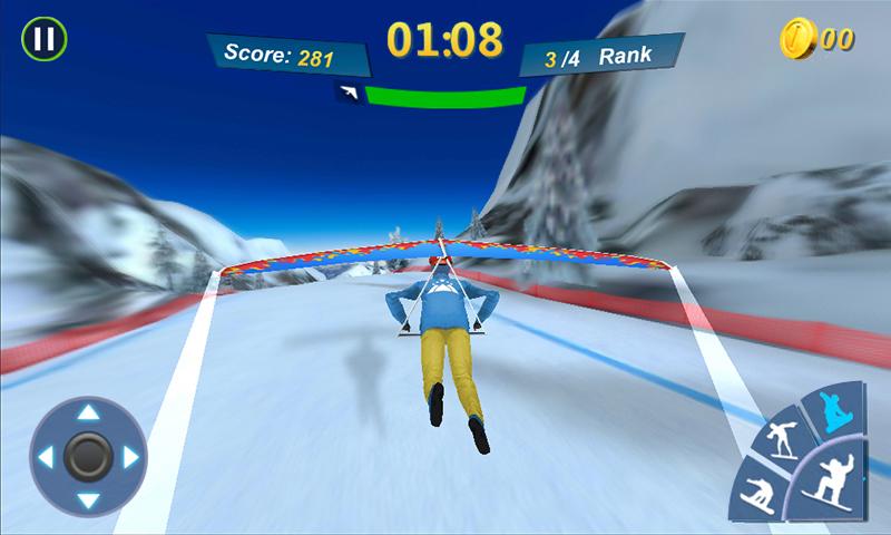 اسکرین شات 3 بازی Snowboard Master 3D