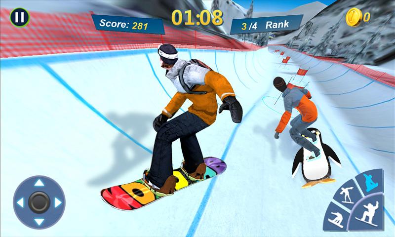 اسکرین شات 1 بازی Snowboard Master 3D