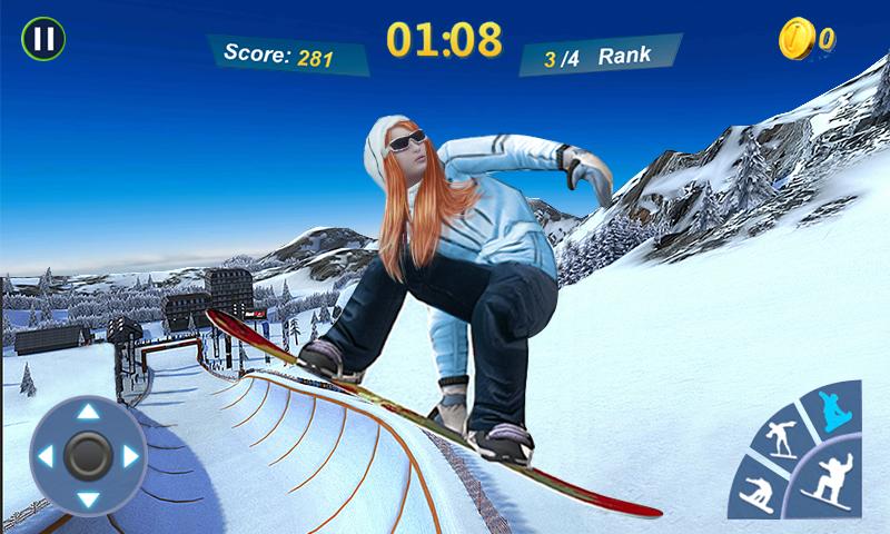 اسکرین شات 5 بازی Snowboard Master 3D