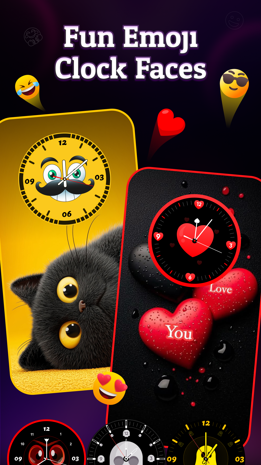 اسکرین شات 6 برنامه Neon Digital Clock Smart Watch