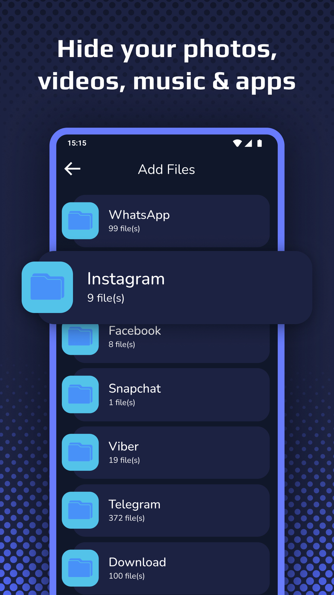 اسکرین شات 5 برنامه Clock Vault - Secret Folder