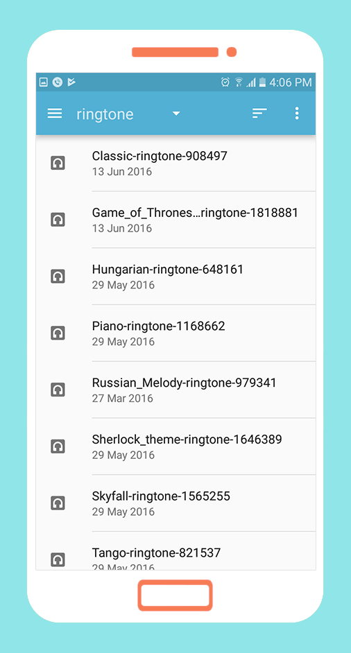 اسکرین شات 2 برنامه OGG MP3 AAC Audio Converter