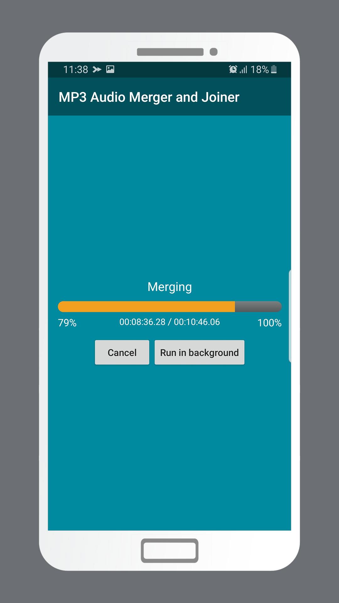 اسکرین شات 6 برنامه MP3 Audio Merger and Joiner