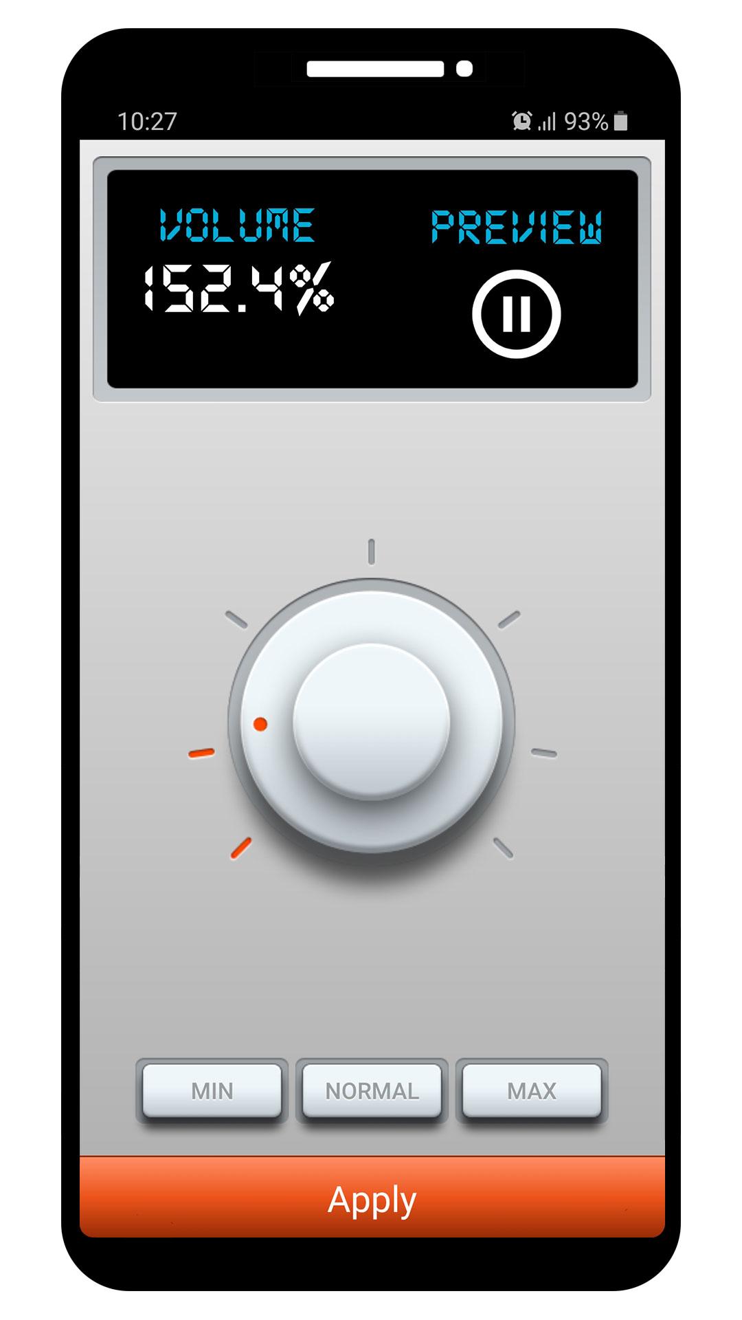 اسکرین شات 3 برنامه MP3 Music Amplifier & Booster