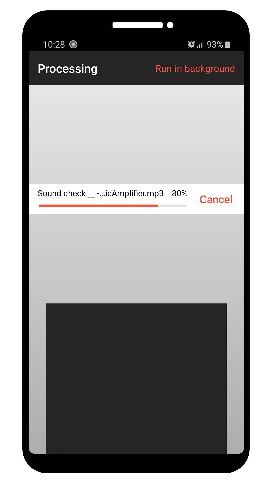 اسکرین شات 5 برنامه MP3 Music Amplifier & Booster