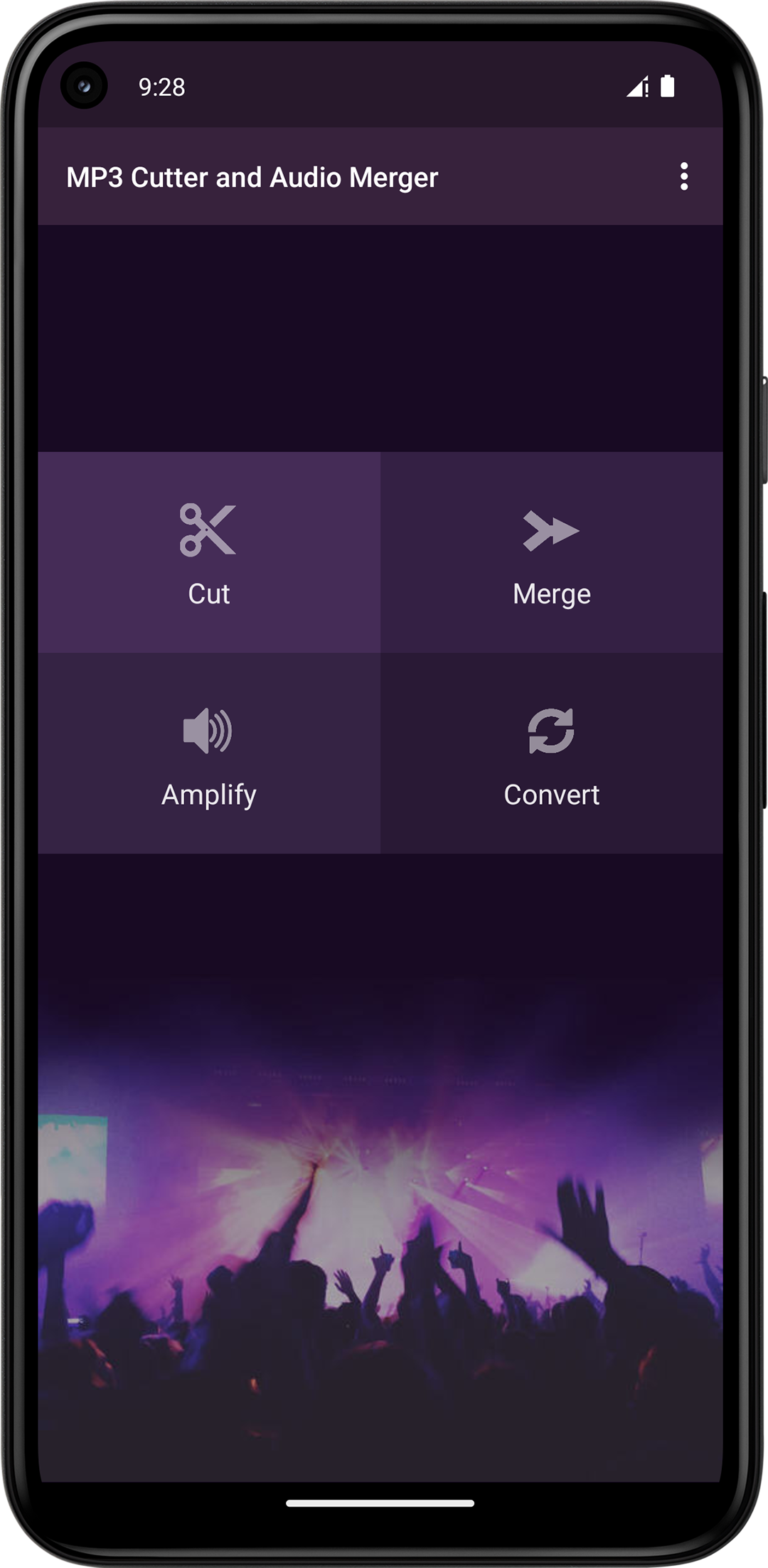 اسکرین شات 1 برنامه MP3 Cutter and Audio Merger